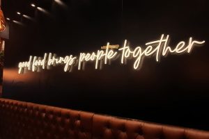 Slogan LED Neon Sign in Birmingham